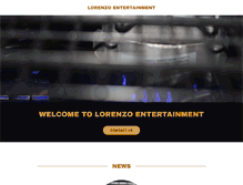 Tablet Screenshot of lorenzoent.com